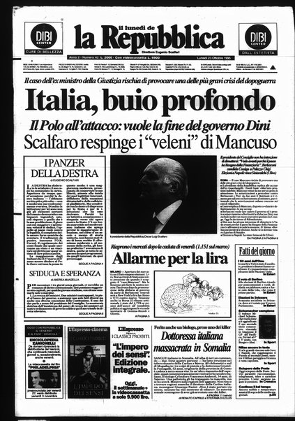 Il lunedì de La repubblica